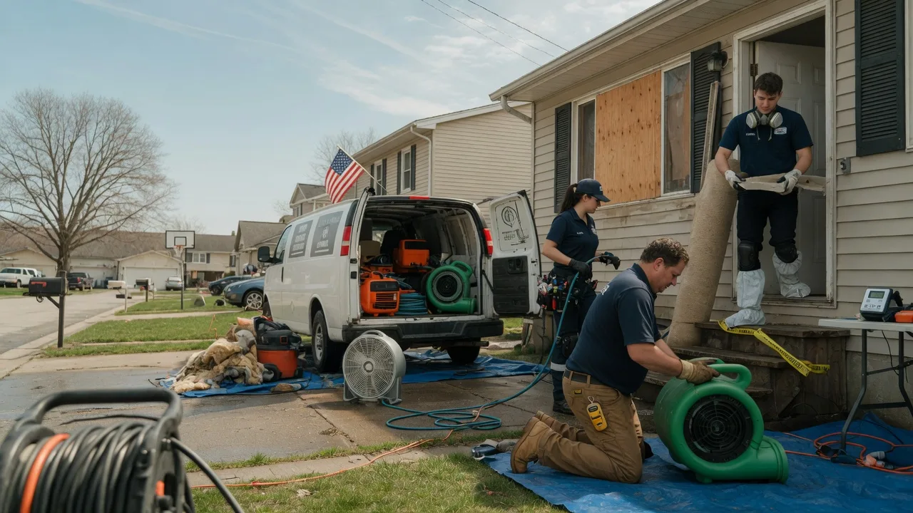 Water Damage Restoration in Bondurant, IA near me